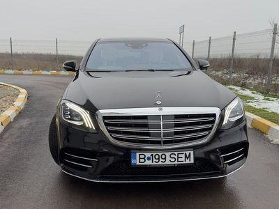 Second-hand Mercedes S350 286 CP (210 kW) 2020 Culoarenegru Berlinǎ