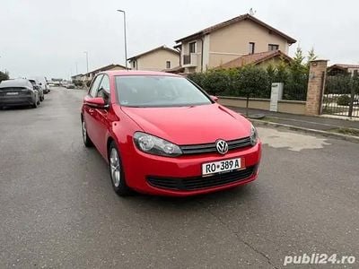 Second-hand VW Golf VI 122 CP (89 kW) 2010 Rosu Hatchback