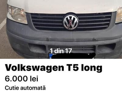 second-hand VW Transporter T5 , an de fabricație 2009 !