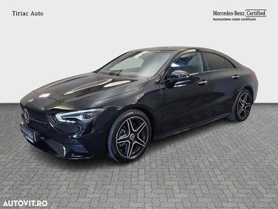 Culoarenegru Utilizat 2024 Mercedes CLA200 AMG line Coupe | 38.900 EUR (Scump)