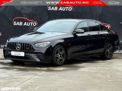 Culoarenegru Utilizat 2021 Mercedes E220 AMG line Berlinǎ | 34.490 EUR (Scump)