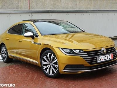 Second-hand VW Arteon Elegance 150 CP (110 kW) 2018 Culoaregalbeuriu Hatchback