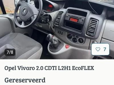 Second-hand Opel Vivaro 114 CP (83 kW) 2013 Monovolum