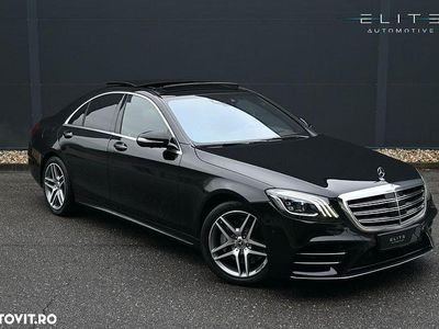 Second-hand Mercedes S350 286 CP (210 kW) 2020 Culoarenegru Berlinǎ