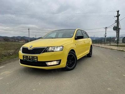 Second-hand Skoda Rapid 90 CP (66 kW) 2015 Galben Hatchback