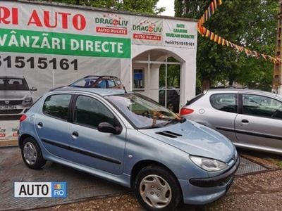 Second-hand Peugeot 206 75 CP (55 kW) 2003 Visiniu metalizat Coupe