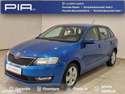 Second-hand Skoda Rapid Ambition 95 CP (69 kW) 2018 Culoarealbastru Hatchback