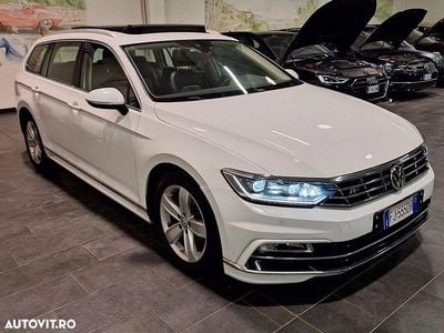 Second-hand VW Passat Highline 150 CP (110 kW) 2017 Culoarealb Break