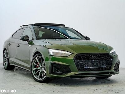 Second-hand Audi A5 S-Line 204 CP (150 kW) 2021 Culoareverde Coupe