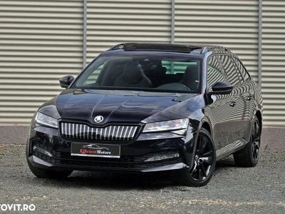 Second-hand Skoda Superb Style 156 CP (114 kW) 2021 Culoarenegru Break