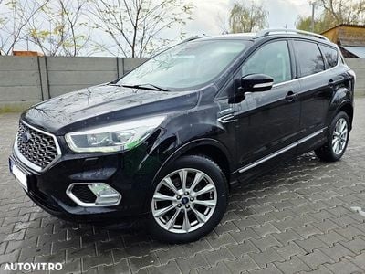 Second-hand Ford Kuga Vignale 180 CP (132 kW) 2017 Culoarenegru SUV