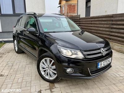 Culoarenegru Utilizat 2014 VW Tiguan Sportline SUV | 9.190 EUR (Preț bun)