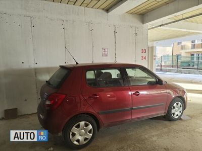Second-hand Skoda Fabia 81 CP (59 kW) 2008 Rosu Hatchback