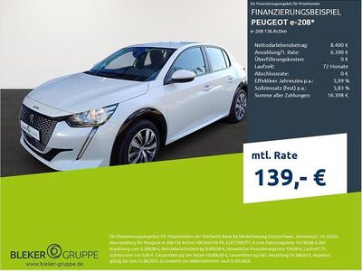 Utilizat 2021 Peugeot e-208 Active Hatchback | 16.220 EUR (Preț OK)