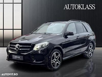 Second-hand Mercedes GLE350 AMG line 258 CP (189 kW) 2017 Culoarenegru SUV