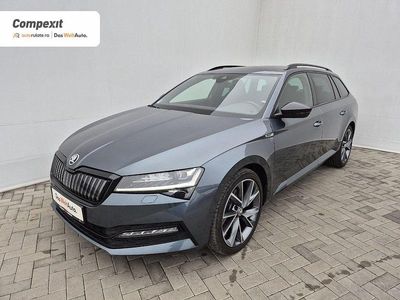 Gri Second-hand 2020 Skoda Superb SportLine Break | 21.500 EUR (Scump)