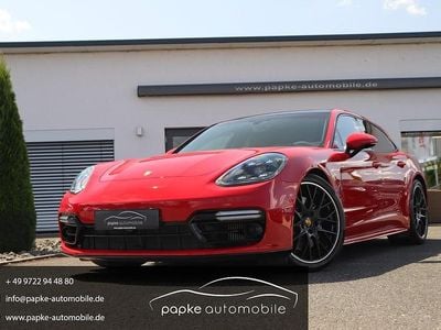 Second-hand Porsche Panamera GTS Sport Turismo 480 CP (353 kW) 2021 Roșu Berlinǎ