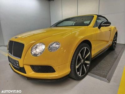 Second-hand Bentley Continental GT Convertible 528 CP (388 kW) 2014 Culoaregalbeuriu Cabrio