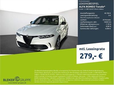 Nouă 2025 Alfa Romeo Tonale SUV | 51.849 EUR