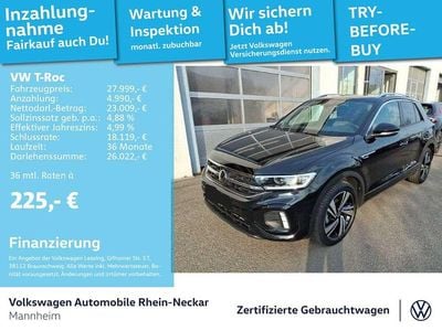 Utilizat 2023 VW T-Roc R-line SUV | 30.705 EUR (Preț OK)