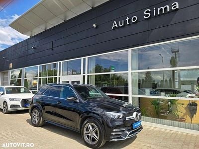 Second-hand Mercedes GLE300 AMG line 245 CP (180 kW) 2021 Negru SUV