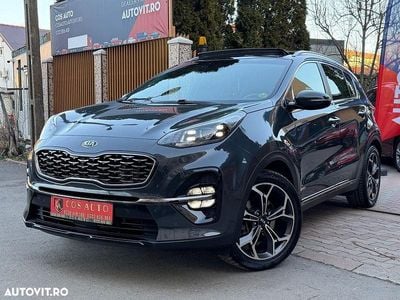Second-hand Kia Sportage GT-Line 136 CP (100 kW) 2020 Culoarenegru SUV