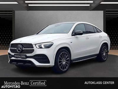 Second-hand Mercedes GLE350 AMG line 319 CP (234 kW) 2021 Culoarealb Coupe