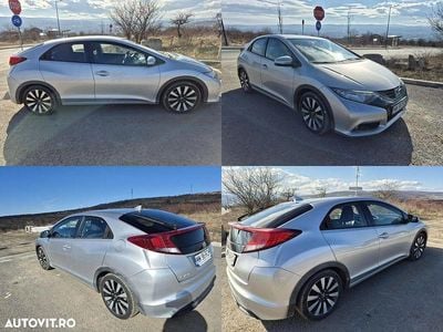 Second-hand Honda Civic Elegance 120 CP (88 kW) 2015 Culoareargint Break