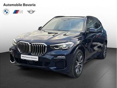 Second-hand BMW X5 Comfort Edition 265 CP (194 kW) 2020 Tansanit blue ii metallic metalizat SUV