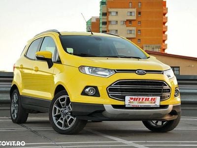 Second-hand Ford Ecosport Titanium 125 CP (91 kW) 2016 Culoaregalbeuriu SUV
