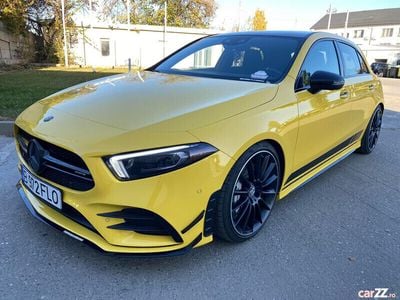 Second-hand Mercedes A35 AMG AMG 306 CP (225 kW) 2021 Galben Hatchback