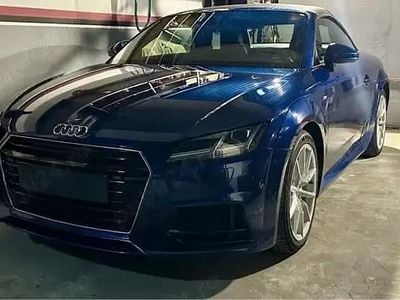 Second-hand Audi TT Roadster S-Line 180 CP (132 kW) 2018 Albastru Cabrio