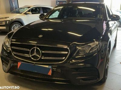 Culoarenegru Utilizat 2020 Mercedes E300 AMG line Berlinǎ | 26.003 EUR (Preț bun)