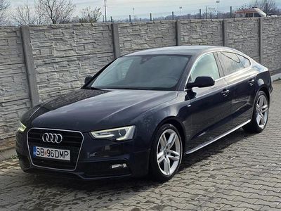 Culoarealbastru Utilizat 2015 Audi A5 Sportback S-Line Hatchback | 12.500 EUR (Preț OK)