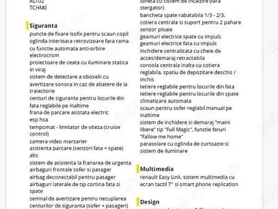 Gri Utilizat 2024 Renault Mégane IV Intens Berlinǎ | 20.500 EUR (Scump)