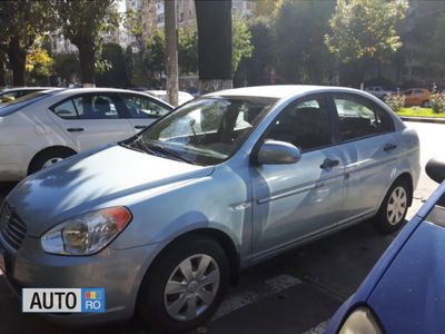 Albastru metalizat Second-hand 2008 Hyundai Accent Berlinǎ | 2.400 EUR