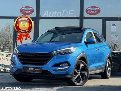 Second-hand Hyundai Tucson 185 CP (136 kW) 2016 Culoarealbastru SUV