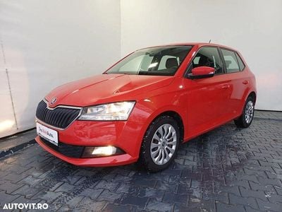 Second-hand Skoda Fabia 95 CP (69 kW) 2021 Rosu mediu  normal