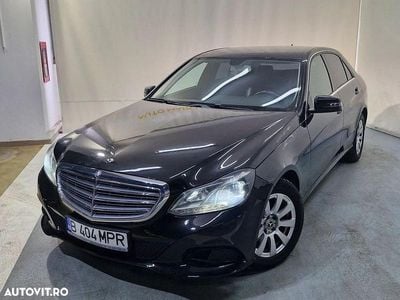 Second-hand Mercedes E200 136 CP (100 kW) 2016 Culoarenegru Berlinǎ