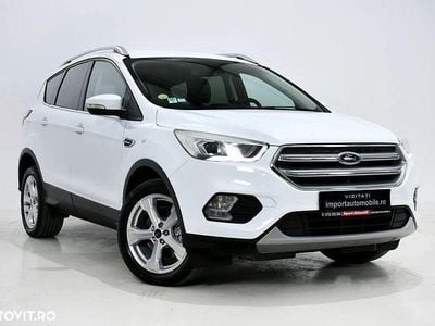 Second-hand Ford Kuga Titanium 150 CP (110 kW) 2018 Culoarealb SUV