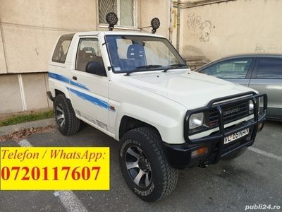 second-hand Daihatsu Rocky 1.6i, tractiune 4x4 si 2x4, import Anglia