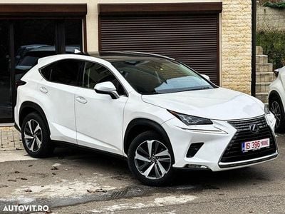 Second-hand Lexus NX300h E-FOUR Luxury Line 197 CP (144 kW) 2018 Culoarealb SUV