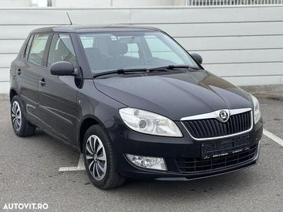 Second-hand Skoda Fabia 75 CP (55 kW) 2013 Culoarenegru Hatchback