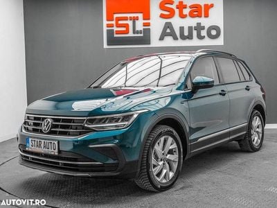 Second-hand VW Tiguan Comfortline 150 CP (110 kW) 2021 Culoarealbastru SUV