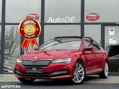Second-hand Skoda Superb 218 CP (160 kW) 2020 Culoarerosu Berlinǎ