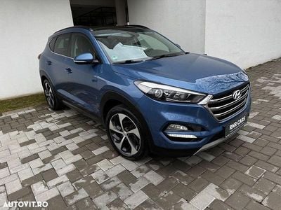 Second-hand Hyundai Tucson 136 CP (100 kW) 2016 Culoarealbastru SUV