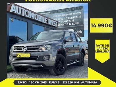 Second-hand VW Amarok Highline 180 CP (132 kW) 2013 Culoaregri Pickup