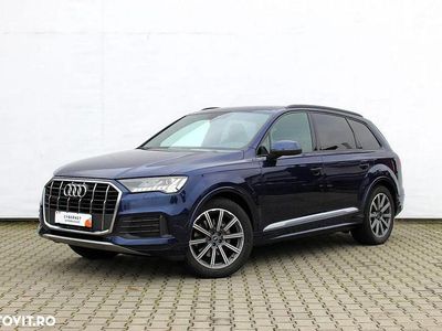Second-hand Audi Q7 S-Line 286 CP (210 kW) 2021 Culoarealbastru SUV