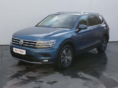 Second-hand VW Tiguan Allspace Comfortline 150 CP (110 kW) 2018 Albastru mediu  normal SUV