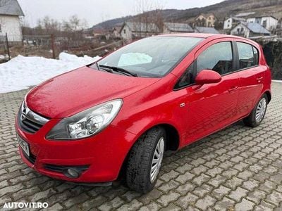 Second-hand Opel Corsa Edition 90 CP (66 kW) 2009 Culoarerosu Hatchback